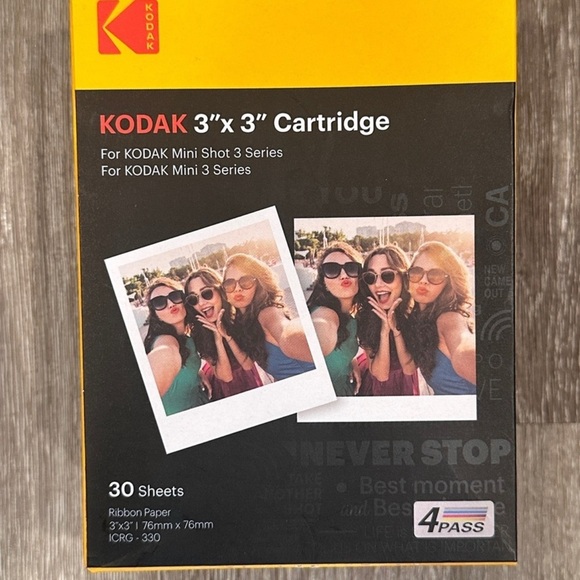 Kodak Mini Shot 3 Era Instant Camera and Photo Printer - Yellow - Picture 9 of 11